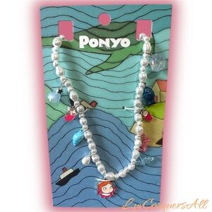 Studio Ghibli Ponyo Sea Charm Bead Necklace